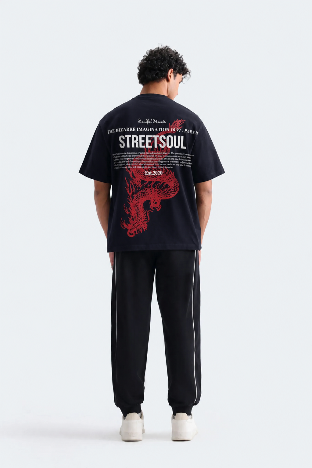 Red Dragon Drop Shoulder