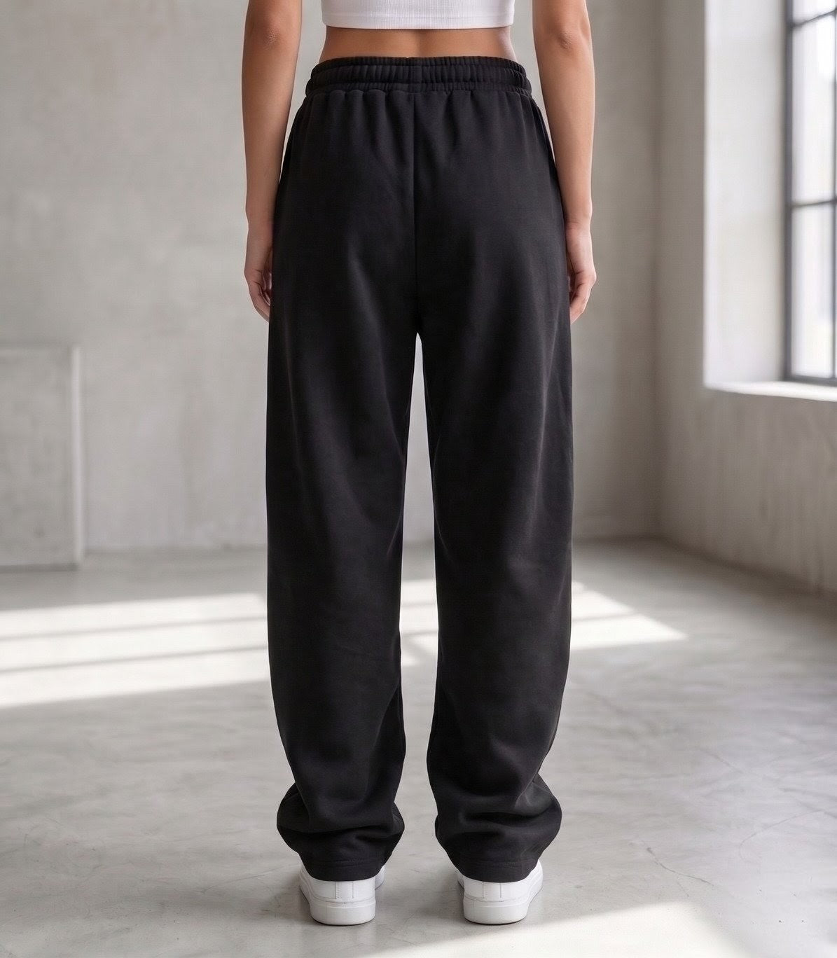Black sweatpants