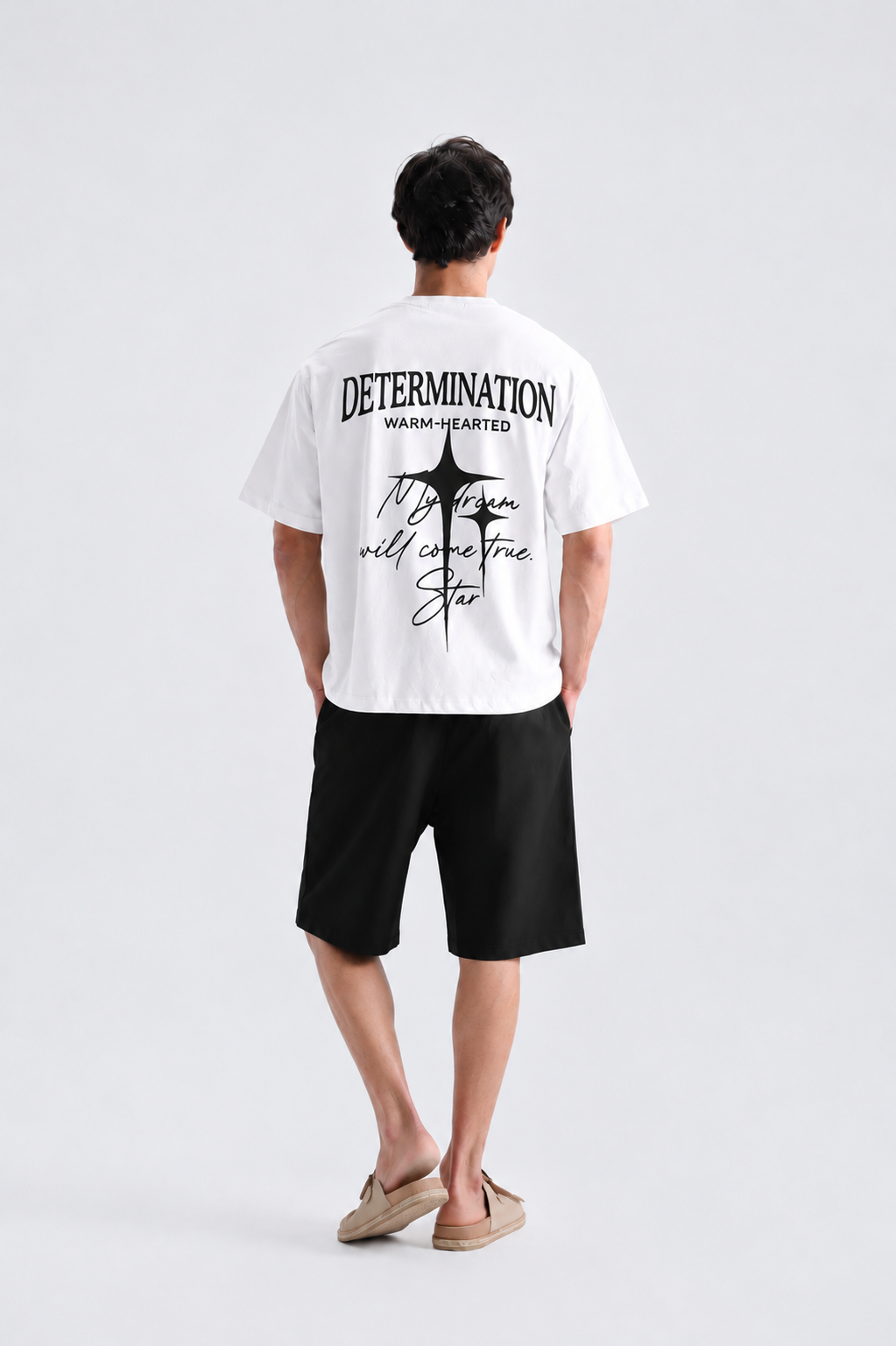 White Drop Shoulder