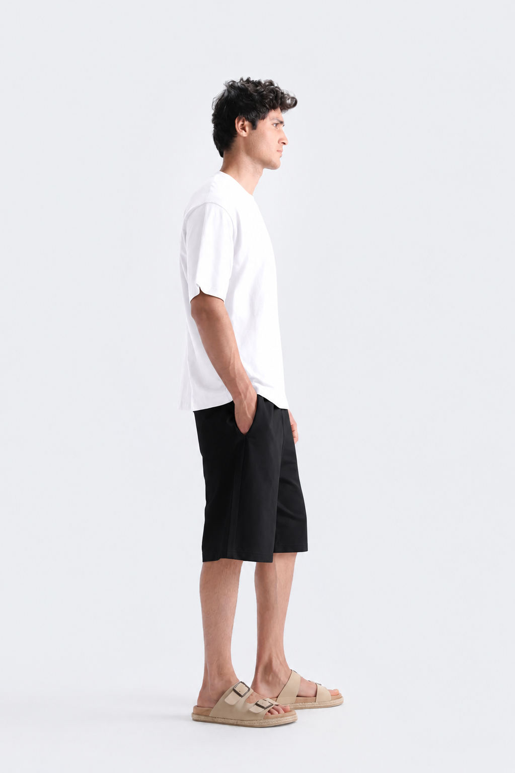 White Drop Shoulder