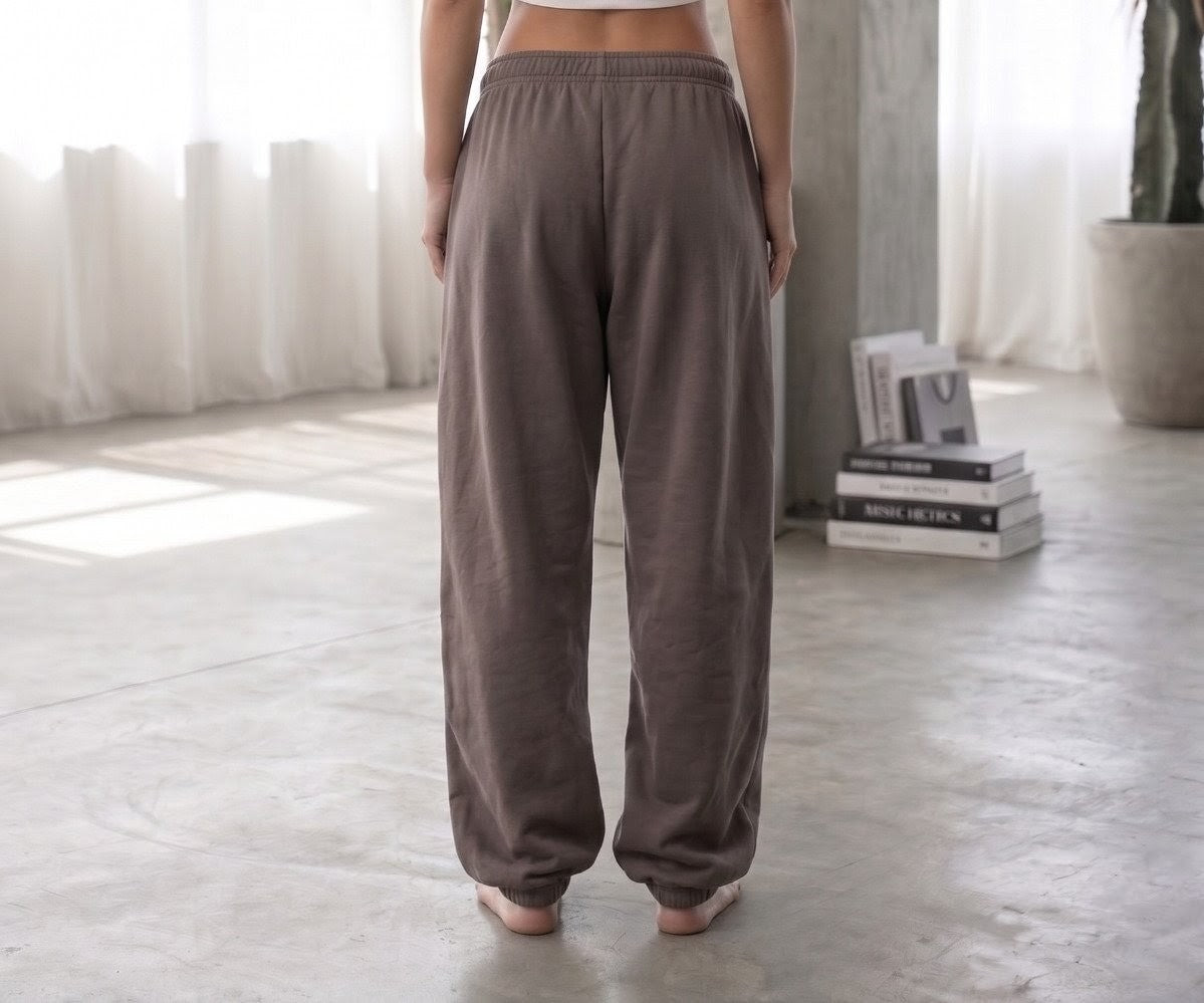 Grey sweatpants