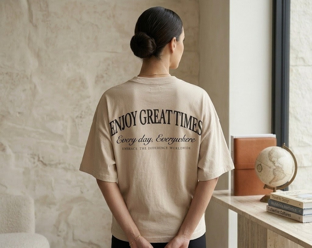 Cream Drop Shoulder