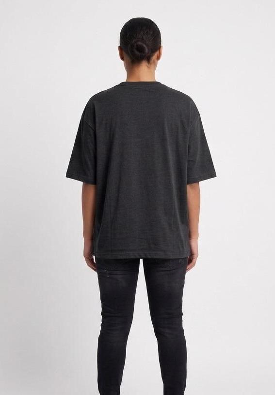 Grey Drop Shoulder