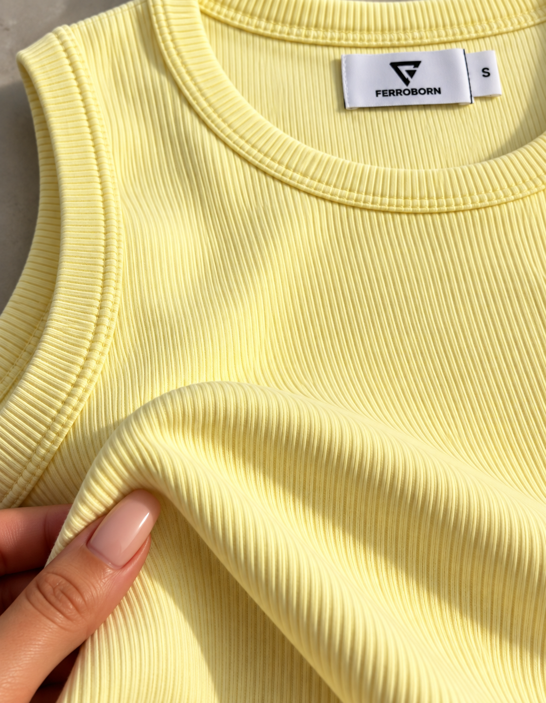 Yellow Ribbed